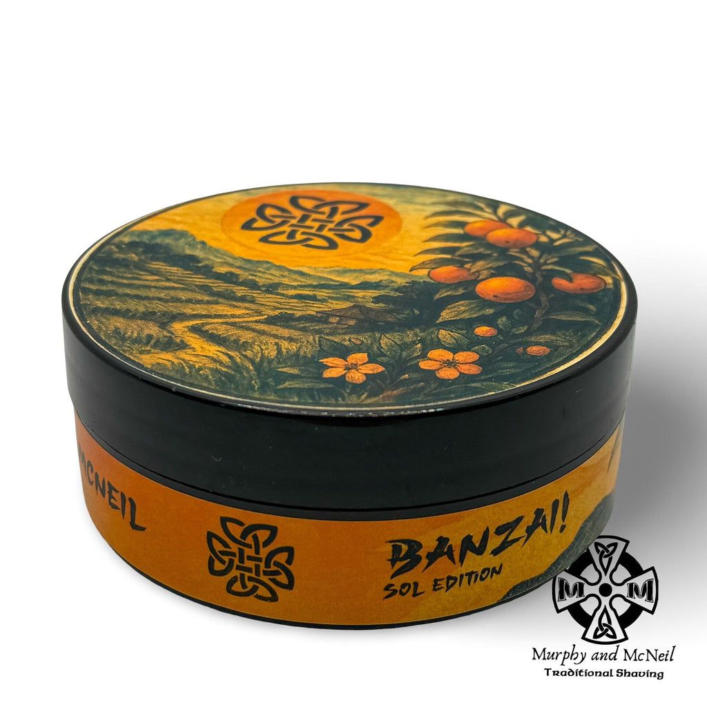 Banzai! Shaving Soap (FROST or SOL Edition) - by Murphy and McNeil