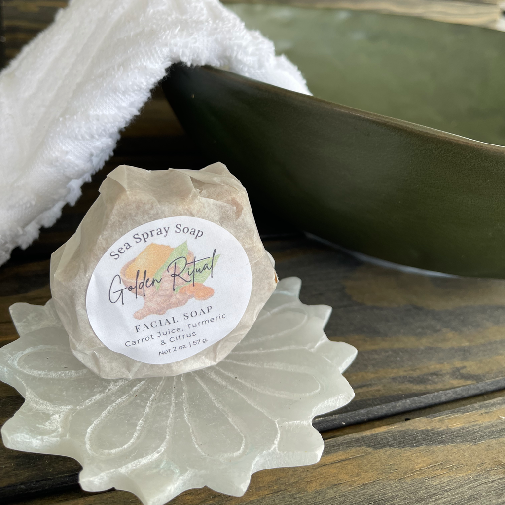 Golden Ritual Turmeric Infused Facial Soap