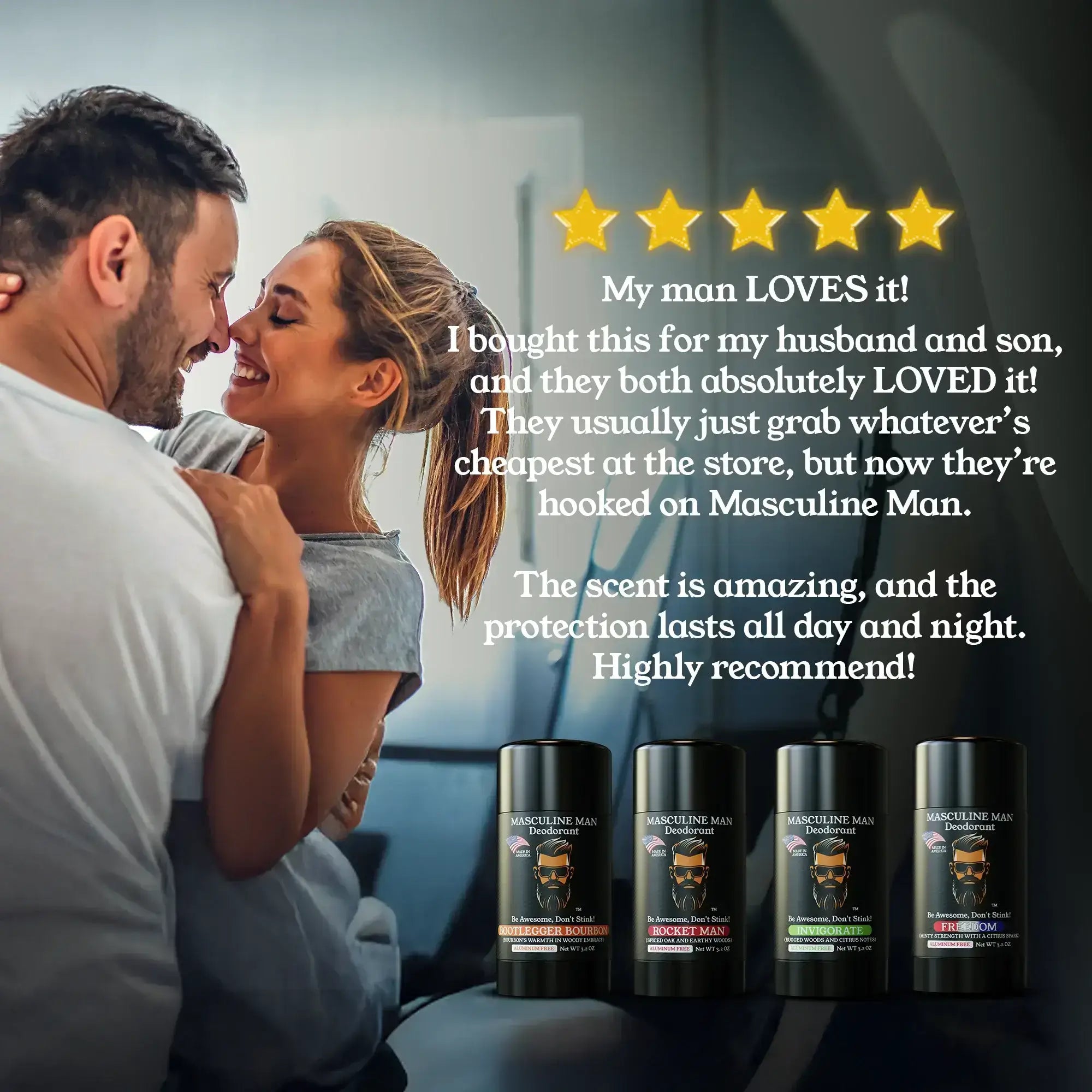 ALPHA SAVER PACK (4 DEODORANTS)