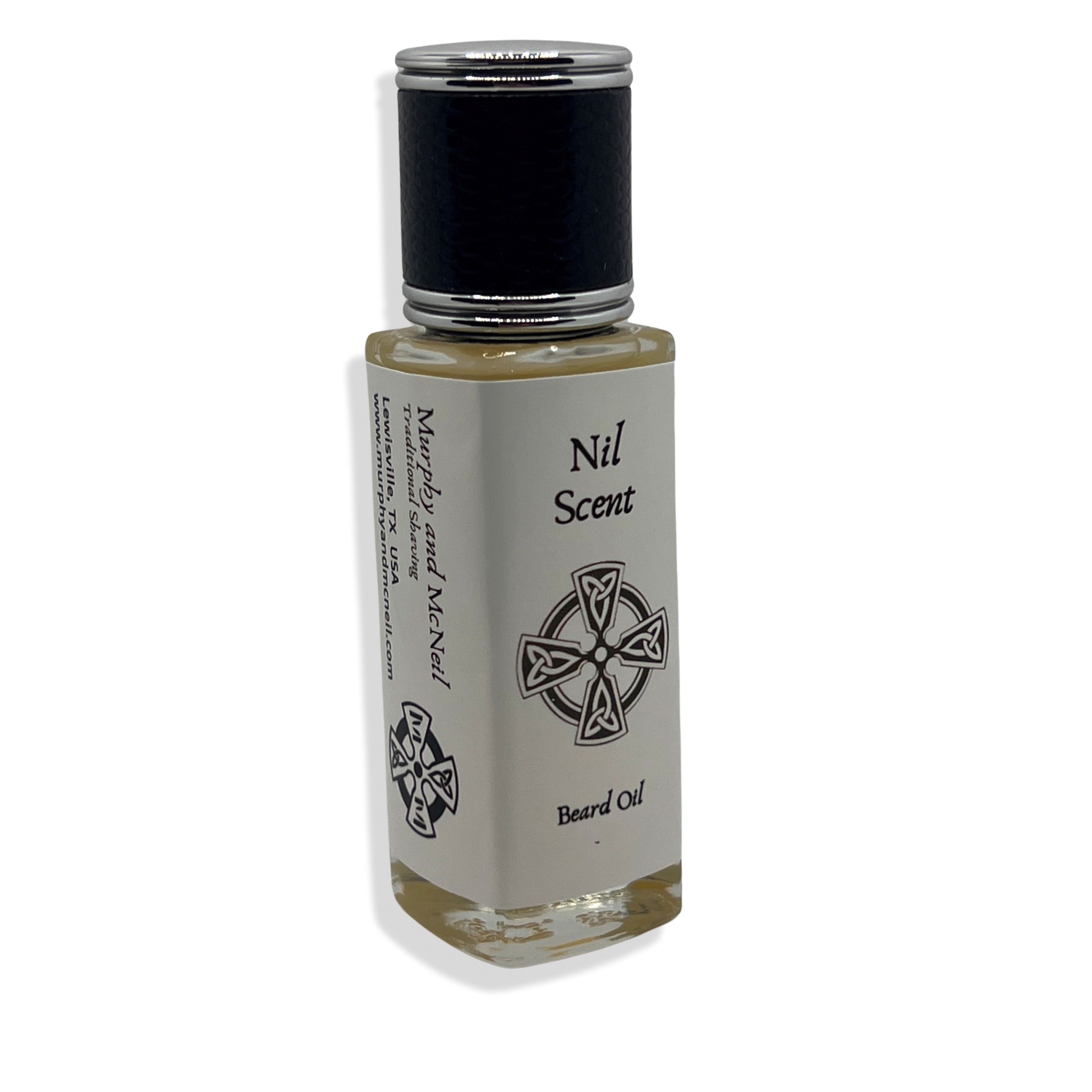 Nil Scent (Fragrance Free) Beard Oil - by Murphy and McNeil
