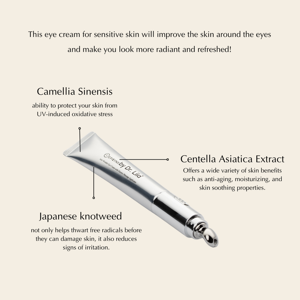 Ultra Renewal Depuffing Eye Cream for Sensitive Skin – Vegan, Gluten-Free & Brightening