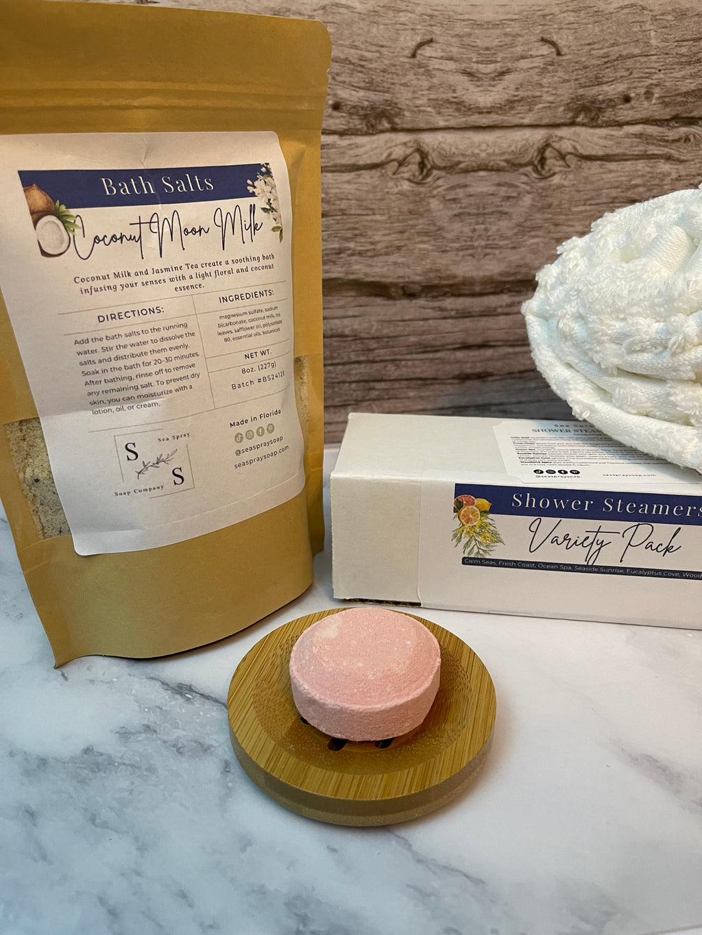 Premium Bath Salts - 8oz Bags