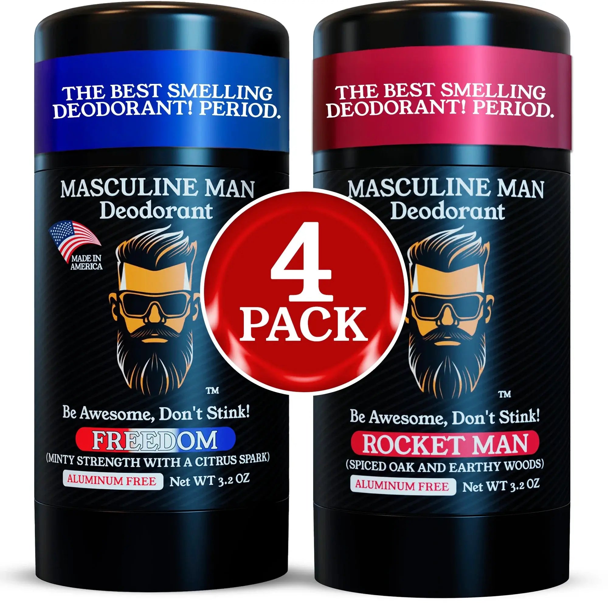 ALPHA SAVER PACK (4 DEODORANTS)