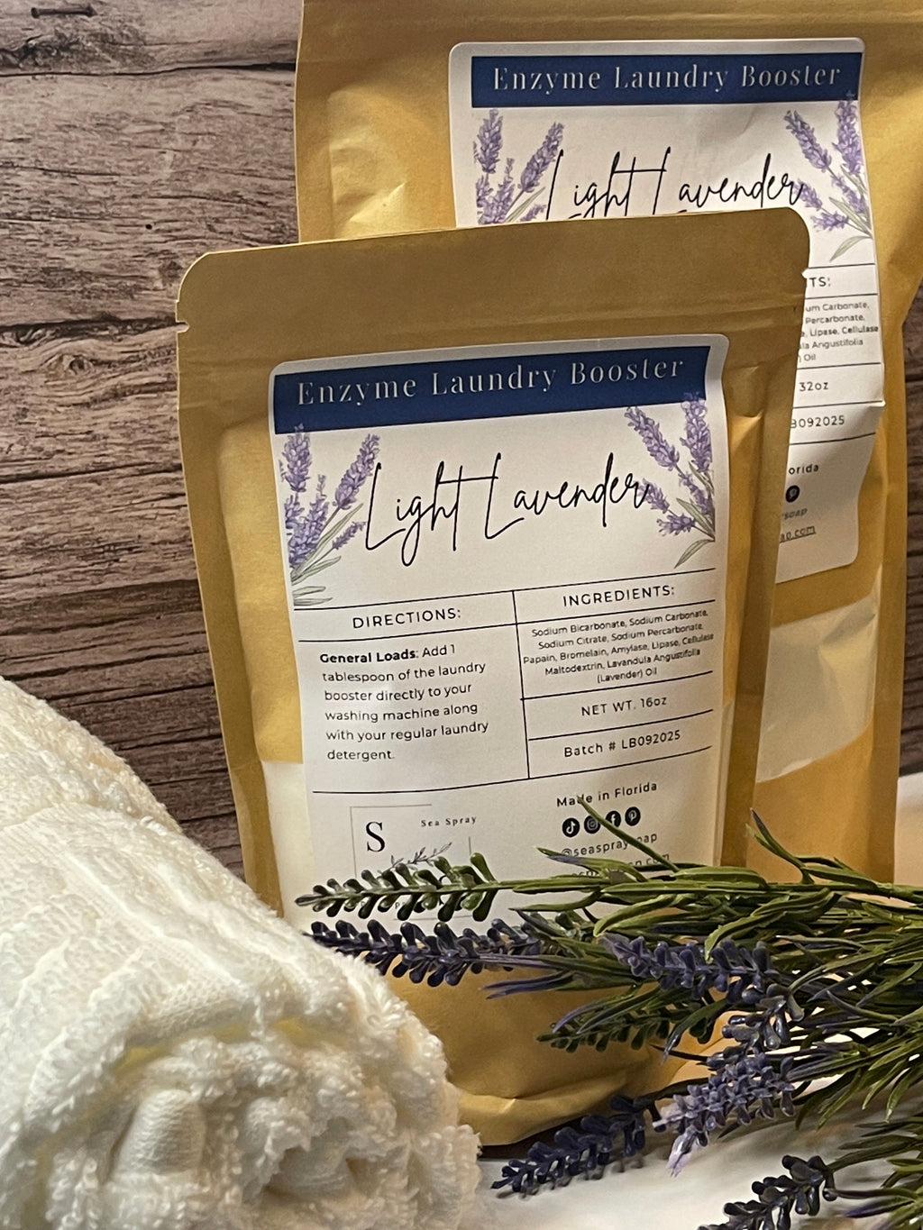 Natural Enzyme Laundry Booster